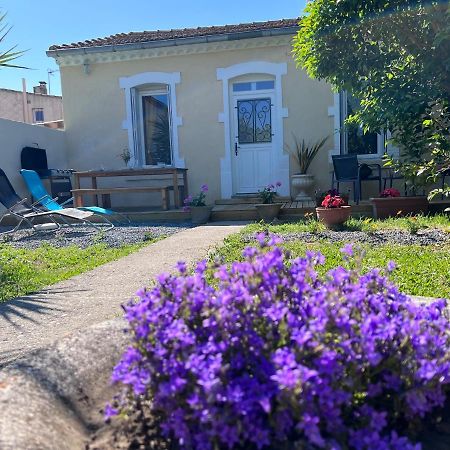 Charmante Maison Climatisee Avec Piscine Au Calme A การ์กาซอน ภายนอก รูปภาพ