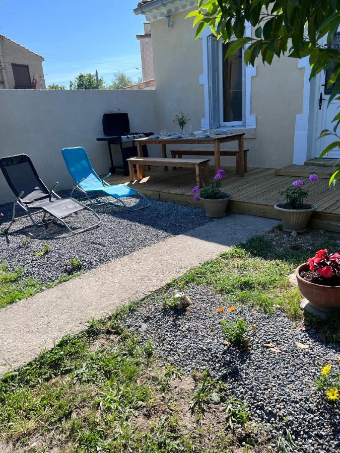 Charmante Maison Climatisee Avec Piscine Au Calme A การ์กาซอน ภายนอก รูปภาพ